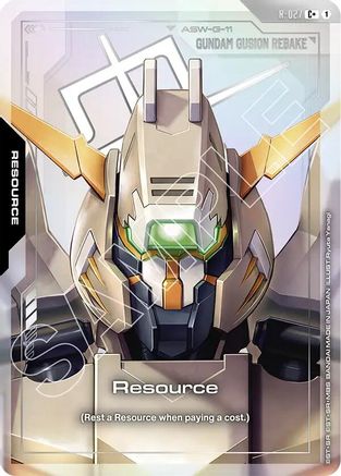 Resource (R-027) (C+) - Steel Requiem (R-027) Holofoil | Grognard Games