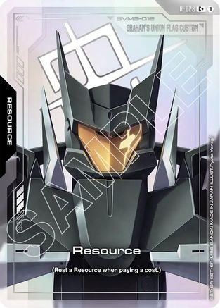 Resource (R-028) (C+) - Steel Requiem (R-028) Holofoil | Grognard Games