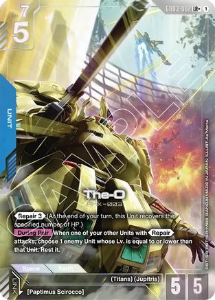The-O (LR+) - Steel Requiem (GD03-002) Holofoil | Grognard Games