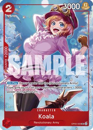 Koala - OP05-006 (OP05-006) - Extra Booster: One Piece Heroines Edition Foil | Grognard Games