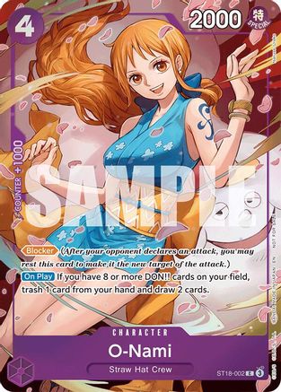 O-Nami - ST18-002 (ST18-002) - Extra Booster: One Piece Heroines Edition Foil | Grognard Games