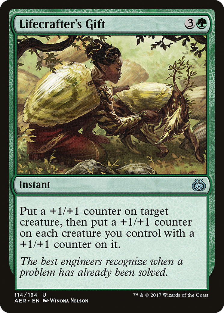 Lifecrafter's Gift [Aether Revolt] | Grognard Games