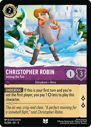 Christopher Robin - Joining the Fun (55/204) - Winterspell | Grognard Games