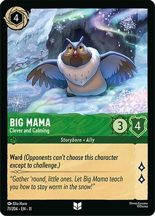 Big Mama - Clever and Calming (71/204) - Winterspell | Grognard Games