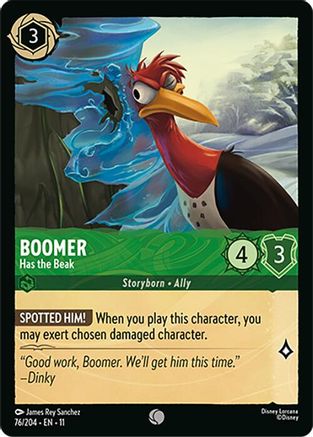 Boomer - Has the Beak (76/204) - Winterspell Cold Foil | Grognard Games