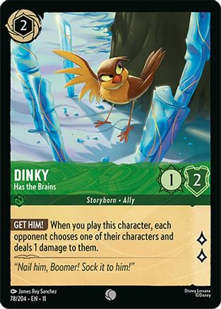 Dinky - Has the Brains (78/204) - Winterspell | Grognard Games