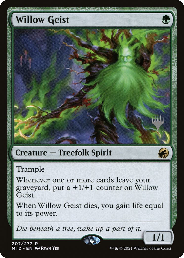 Willow Geist (Promo Pack) [Innistrad: Midnight Hunt Promos] | Grognard Games