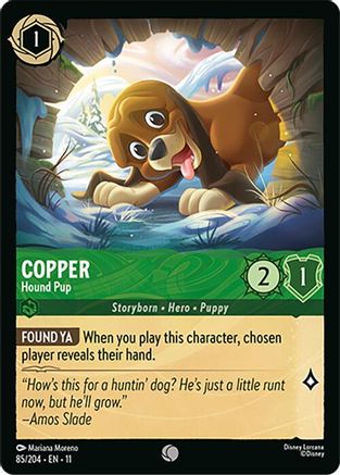Copper - Hound Pup (85/204) - Winterspell | Grognard Games