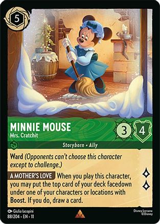 Minnie Mouse - Mrs. Cratchit (88/204) - Winterspell | Grognard Games