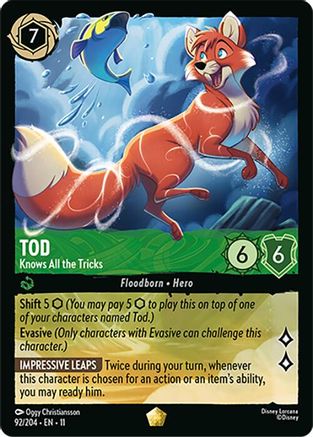 Tod - Knows All the Tricks (92/204) - Winterspell Cold Foil | Grognard Games