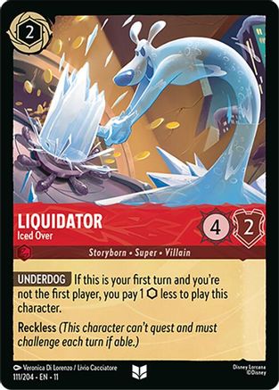 Liquidator - Iced Over (111/204) - Winterspell | Grognard Games