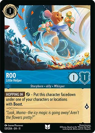Roo - Little Helper (137/204) - Winterspell Cold Foil | Grognard Games