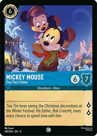 Mickey Mouse - Tiny Tim's Father (140/204) - Winterspell | Grognard Games