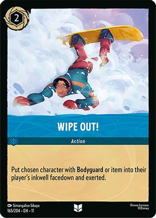 Wipe Out! (165/204) - Winterspell Cold Foil | Grognard Games