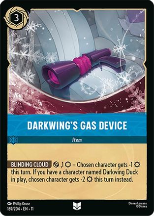 Darkwing's Gas Device (169/204) - Winterspell Cold Foil | Grognard Games