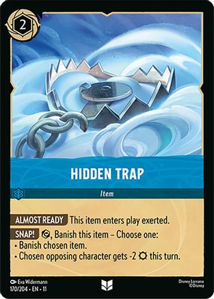 Hidden Trap (170/204) - Winterspell Cold Foil | Grognard Games