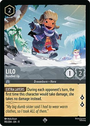 Lilo - Bundled Up (195/204) - Winterspell | Grognard Games