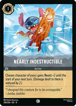 Nearly Indestructible (200/204) - Winterspell Cold Foil | Grognard Games