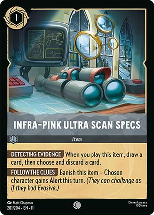 Infra-Pink Ultra Scan Specs (201/204) - Winterspell | Grognard Games
