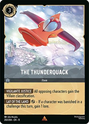 The Thunderquack (202/204) - Winterspell Cold Foil | Grognard Games