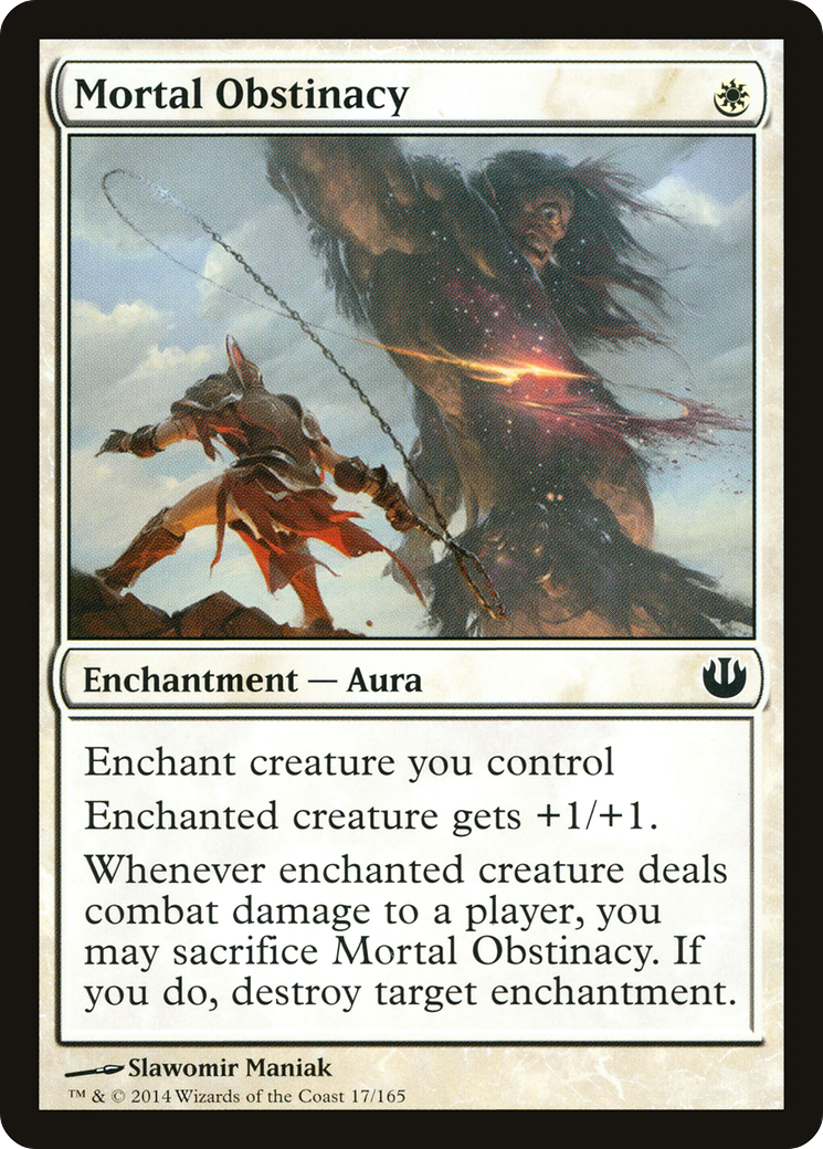 Mortal Obstinacy [Journey into Nyx] | Grognard Games