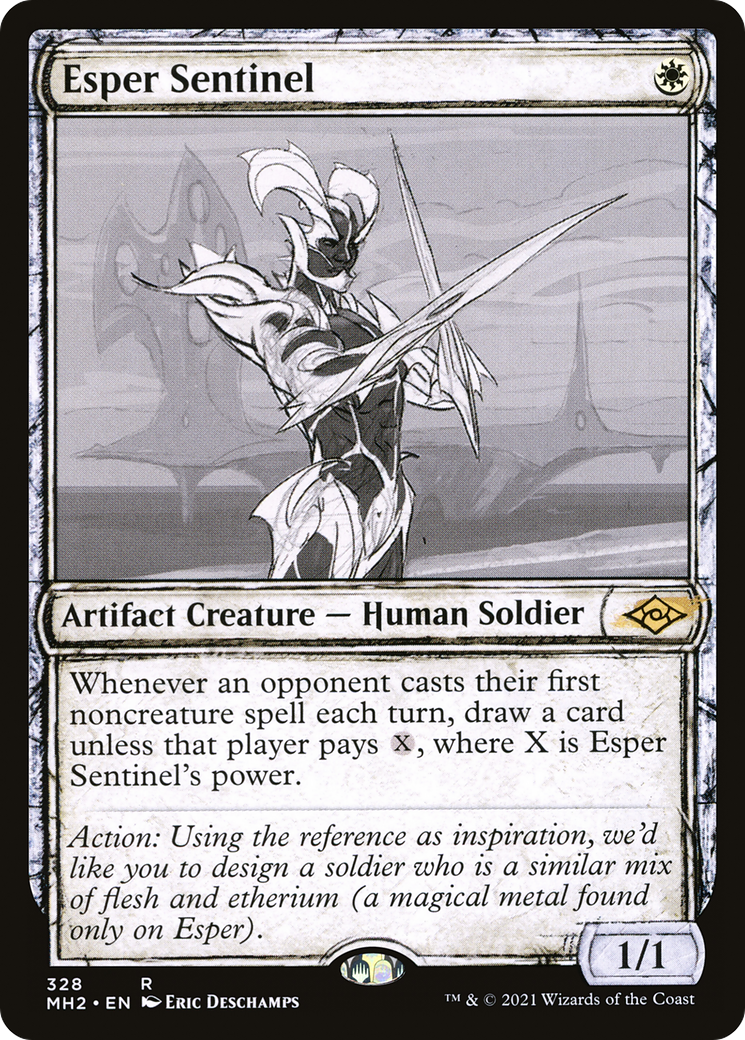 Esper Sentinel (Sketch) [Modern Horizons 2] | Grognard Games