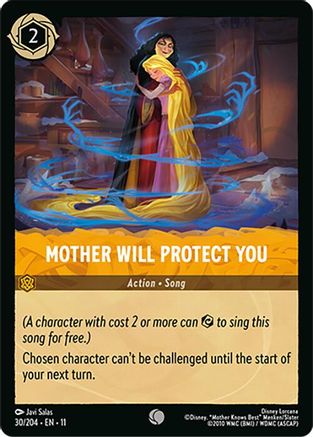 Mother Will Protect You (30/204) - Winterspell Cold Foil | Grognard Games