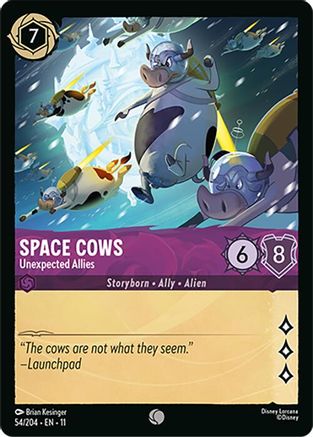 Space Cows - Unexpected Allies (54/204) - Winterspell | Grognard Games