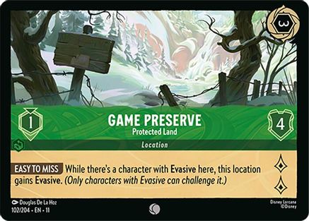 Game Preserve - Protected Land (102/204) - Winterspell | Grognard Games