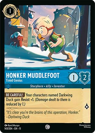 Honker Muddlefoot - Timid Genius (143/204) - Winterspell Cold Foil | Grognard Games
