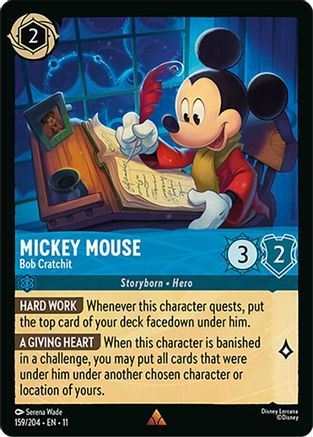 Mickey Mouse - Bob Cratchit (159/204) - Winterspell | Grognard Games