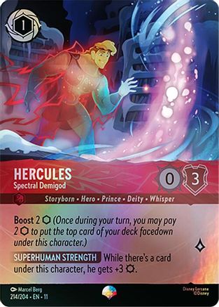 Hercules - Spectral Demigod (Epic) (214/204) - Winterspell Holofoil | Grognard Games