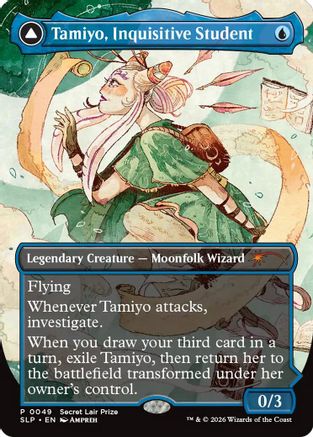 Tamiyo, Inquisitive Student (SLP-049) - Secret Lair Showdown | Grognard Games