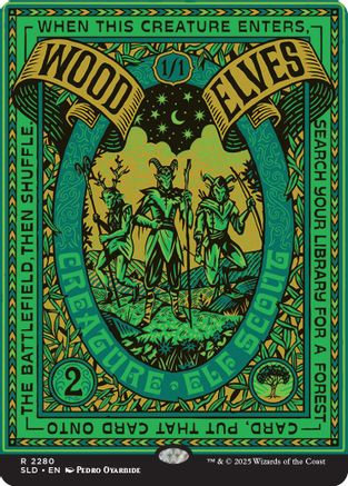 Wood Elves (2280) (SLD-2280) - Secret Lair Drop Series | Grognard Games