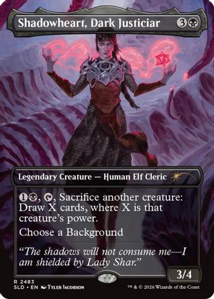 Shadowheart, Dark Justiciar (SLD-2483) - Secret Lair Drop Series | Grognard Games
