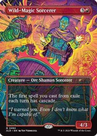 Wild-Magic Sorcerer (SLD-2494) - Secret Lair Drop Series | Grognard Games