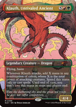 Klauth, Unrivaled Ancient (SLD-2499) - Secret Lair Drop Series | Grognard Games