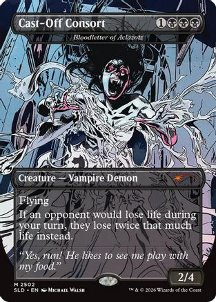 Cast-Off Consort - Bloodletter of Aclazotz (SLD-2502) - Secret Lair Drop Series | Grognard Games