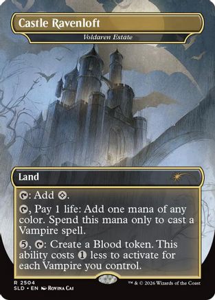 Castle Ravenloft - Voldaren Estate (SLD-2504) - Secret Lair Drop Series Foil | Grognard Games