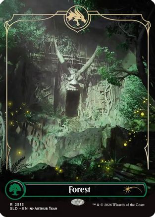 Forest (2513) (SLD-2513) - Secret Lair Drop Series Foil | Grognard Games