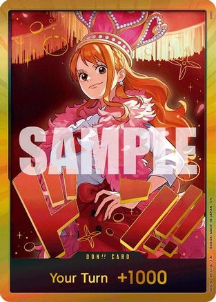 DON!! Card (Nami) (Gold) - Extra Booster: One Piece Heroines Edition Foil | Grognard Games