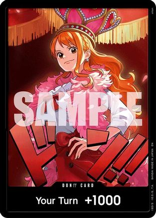 DON!! Card (Nami) - Extra Booster: One Piece Heroines Edition Foil | Grognard Games