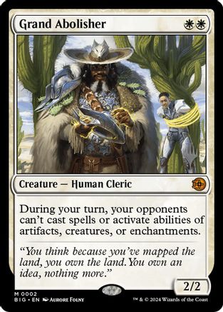 Grand Abolisher (PPECL-002) - Promo Pack: Lorwyn Eclipsed Foil | Grognard Games