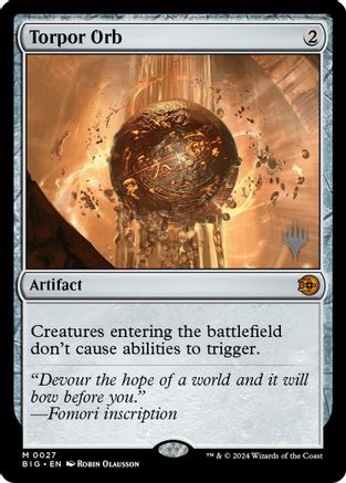 Torpor Orb (PPECL-027) - Promo Pack: Lorwyn Eclipsed Foil | Grognard Games