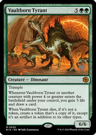 Vaultborn Tyrant (PPECL-020) - Promo Pack: Lorwyn Eclipsed | Grognard Games