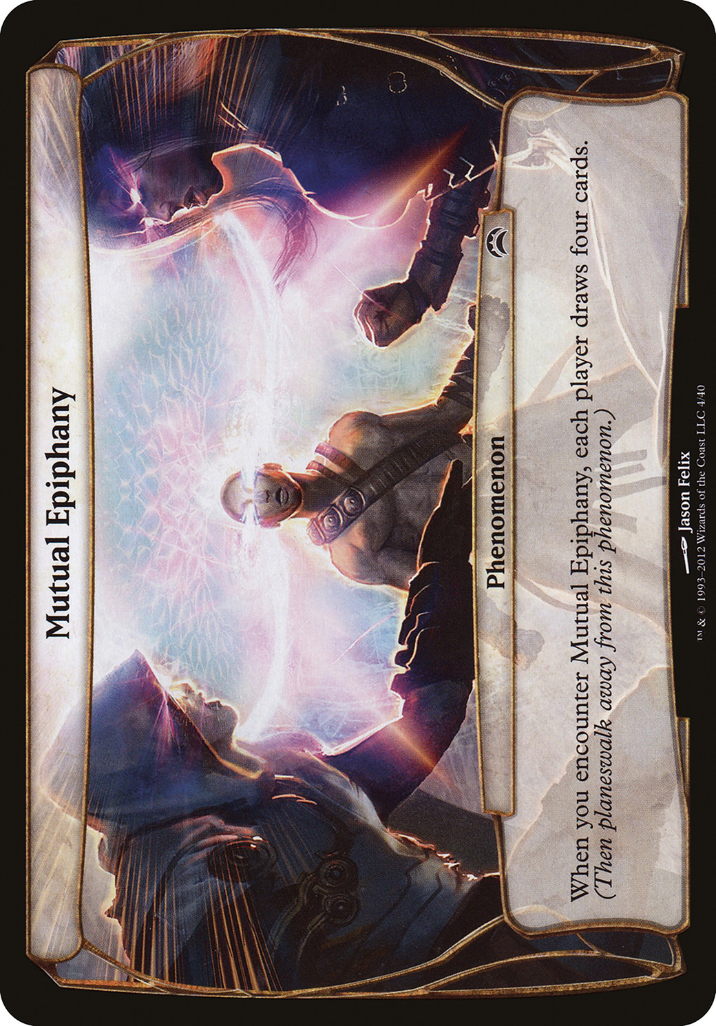Mutual Epiphany (OVER-004) - Planechase 2012 Planes Foil | Grognard Games