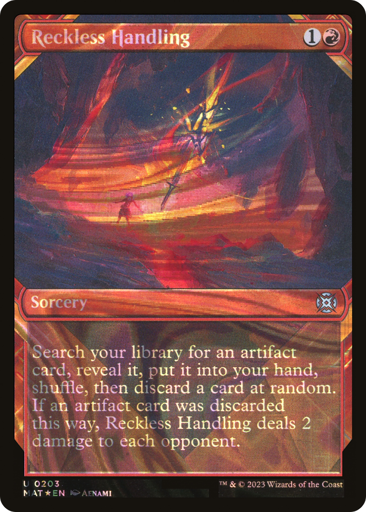 Reckless Handling (Showcase Halo Foil) [March of the Machine: The Aftermath] | Grognard Games