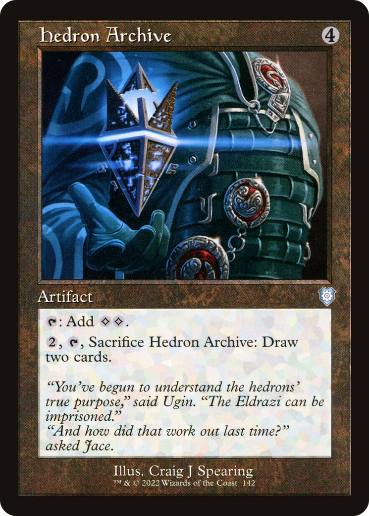 Hedron Archive (Retro) [The Brothers' War Commander] | Grognard Games