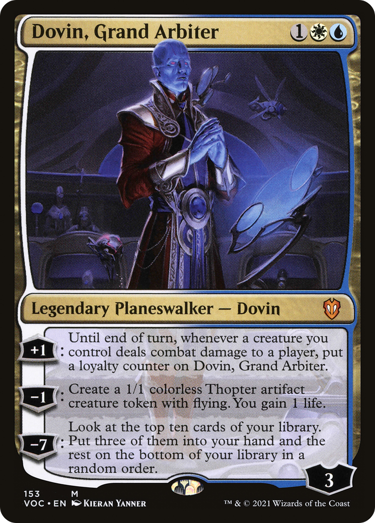 Dovin, Grand Arbiter [Innistrad: Crimson Vow Commander] | Grognard Games