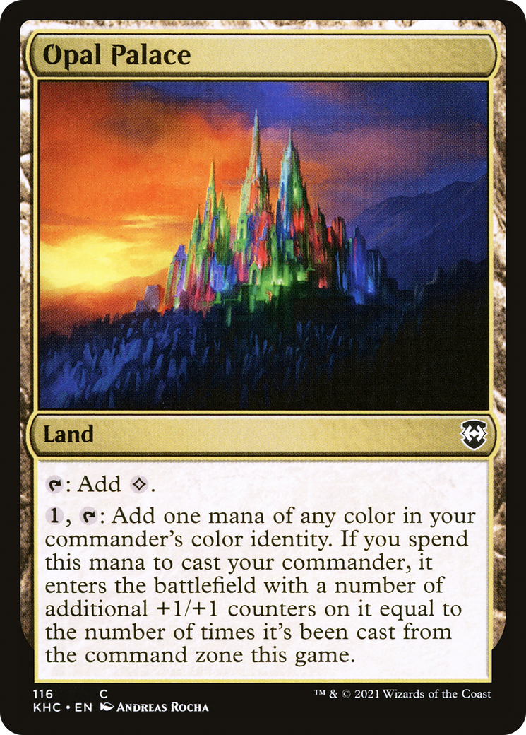 Opal Palace [Kaldheim Commander] | Grognard Games